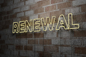 renewal neon sign